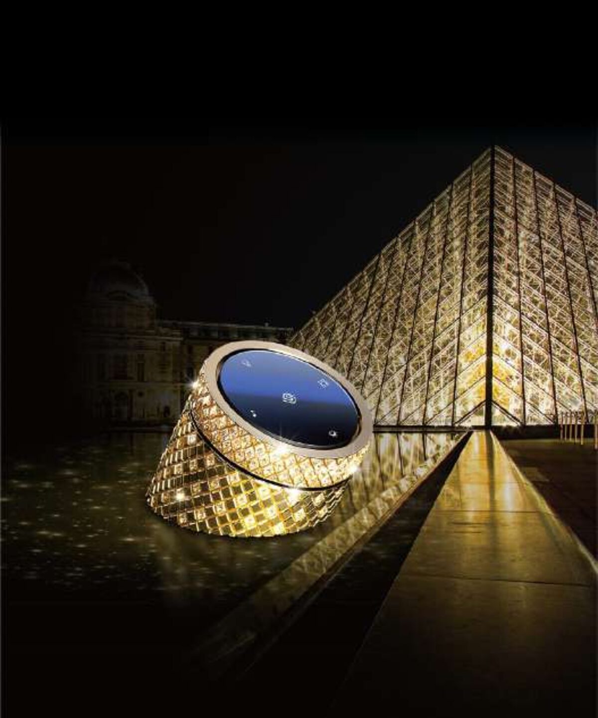 Boutique hospitality lighting — a night-time architectural moment.